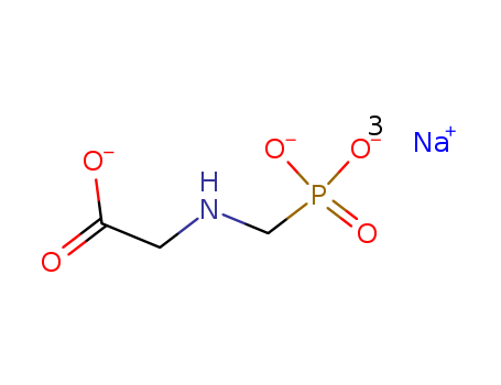 Glycine,N-(phosphonomethyl)-, sodium salt (1:1)