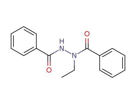 Molecular Structure of 30719-96-1 (Benzoic acid, 2-benzoyl-1-ethylhydrazide)
