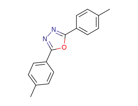 Molecular Structure of 2491-91-0 (2,5-di-(4-methylphenyl)-1,3-4-oxadiazole)