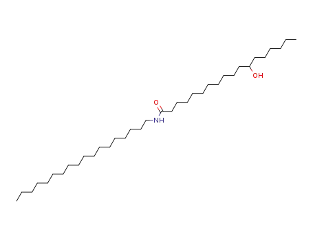Molecular Structure of 68155-52-2 (12-hydroxy-N-octadecyloctadecan-1-amide)