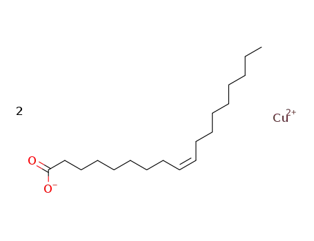 Molecular Structure of 20240-06-6 (Copper(1+) oleate)