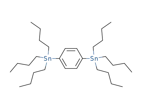 Molecular Structure of 17151-51-8 (1,4-Phenylenebis[tributylstannane])