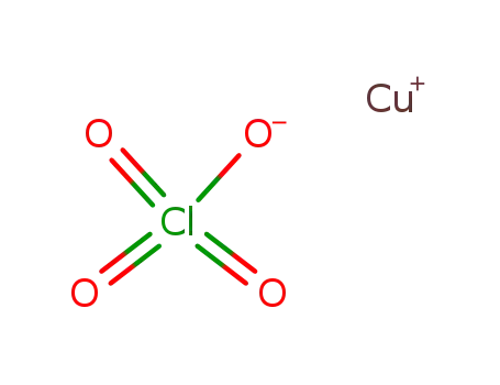 Molecular Structure of 15061-57-1 (copper(1+) perchlorate)