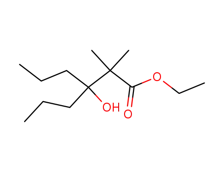 Molecular Structure of 155307-20-3 (Ethyl 3-hydroxy-2,2-dimethyl-3-propylhexanoate)