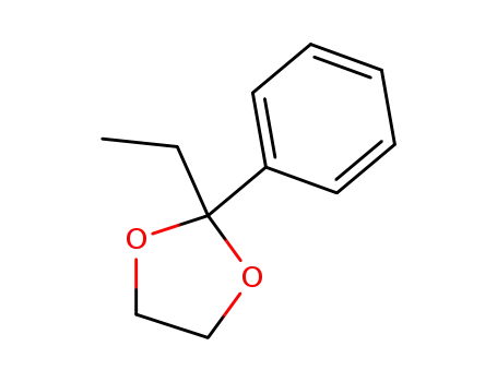 Molecular Structure of 4359-49-3 (2-ethyl-2-phenyl-1,3-dioxolane)