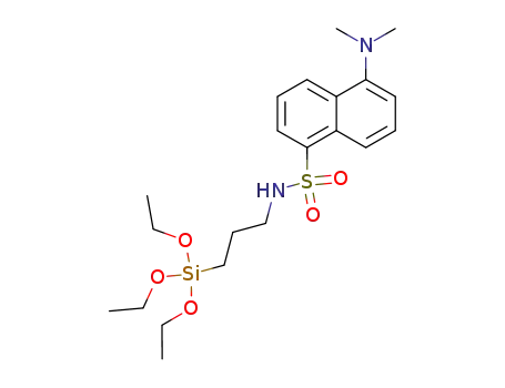 Molecular Structure of 70880-05-6 (N-(TRIETHOXYSILYLPROPYL)DANSYLAMIDE)