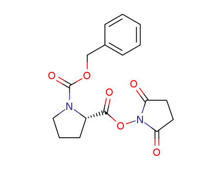 1,2-Pyrrolidinedicarboxylicacid, 2-(2,5-dioxo-1-pyrrolidinyl) 1-(phenylmethyl) ester, (2S)-