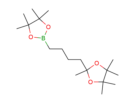 Molecular Structure of 817160-71-7 (6-[2-(2,3-dimethyl-2,3-butanedioxy)hexyl]-4,4,5,5-methyl-1,3,2-dioxaborolane)