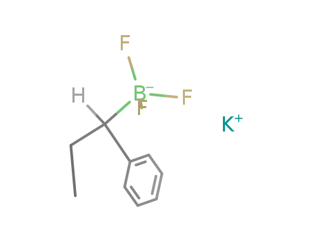 Molecular Structure of 1190991-23-1 (potassium trifluoro(1-phenylpropan-2-yl)borate)