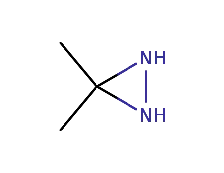 Molecular Structure of 4901-76-2 (3,3-dimethyldiaziridine)