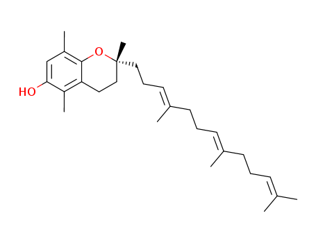 2H-1-Benzopyran-6-ol,3,4-dihydro-2,5,8-trimethyl-2-[(3E,7E)-4,8,12-trimethyl-3,7,11-tridecatrien-1-yl]-,(2R)-(490-23-3)