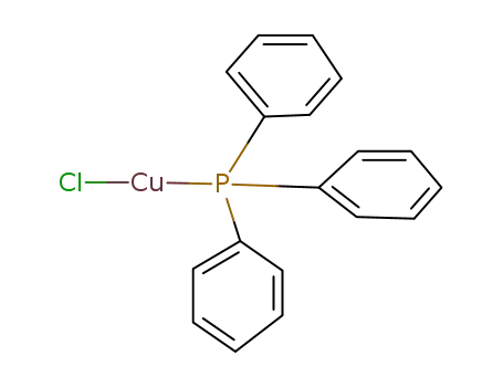 Molecular Structure of 22176-30-3 (Copper, chloro(triphenylphosphine)-)