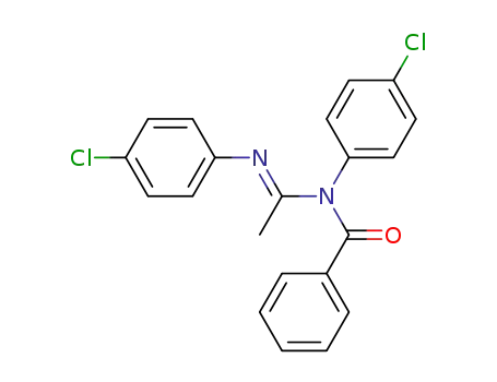 N-(4-Chlorophenyl)-N-[(1E)-N-(4-chlorophenyl)ethanimidoyl]benzamide