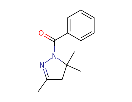 phenyl-(3,5,5-trimethyl-4H-pyrazol-1-yl)methanone cas  4590-79-8