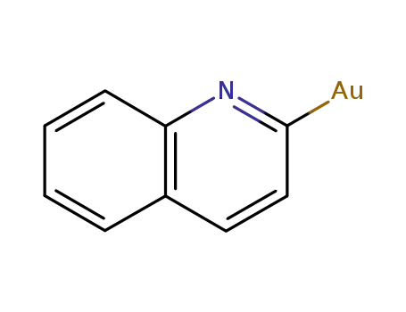 Molecular Structure of 50488-31-8 (2-quinolylgold(I))