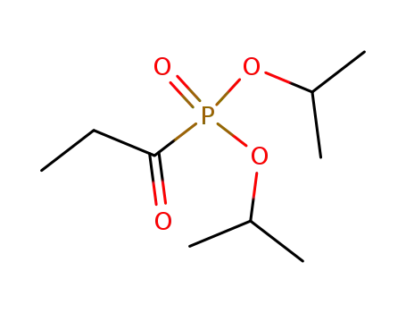 Phosphonic acid, (1-oxopropyl)-, bis(1-methylethyl) ester