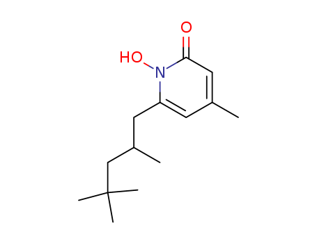 2(1H)-Pyridinone,1-hydroxy-4-methyl-6-(2,4,4-trimethylpentyl)-