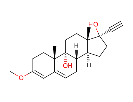 17α-Ethynyl-3-methoxyandrosta-3,5-diene-9α,17β-diol