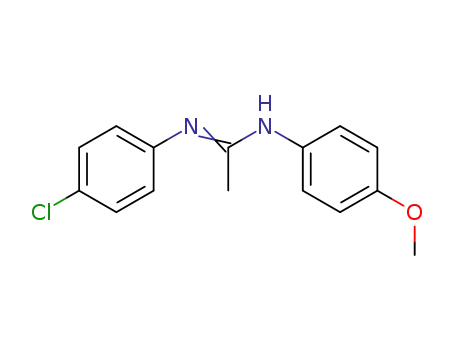 N<sup>1</sup>-(p-methoxyphenyl)-N<sup>2</sup>-(p-chlorophenyl)acetamidine