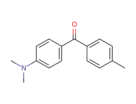 Molecular Structure of 68587-15-5 (Methanone, [4-(dimethylamino)phenyl](4-methylphenyl)-)