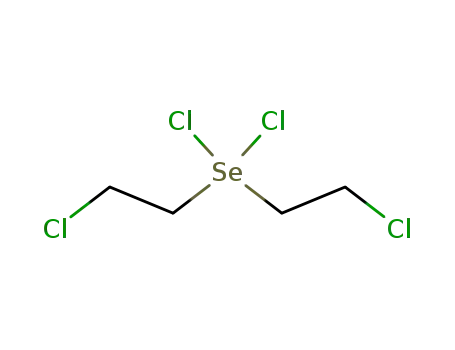 Molecular Structure of 106471-36-7 (bis(2-chloroethyl)selenium dichloride)