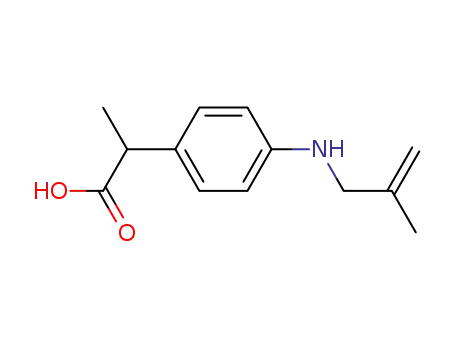Molecular Structure of 54362-71-9 (l-Alminoprofen)