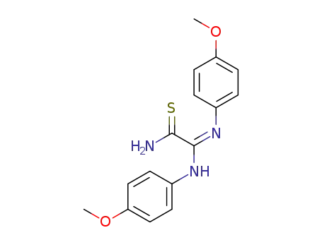 (4-methoxy-phenyl)-2-thio-oxalomonoimidic acid-2-amide-1-<i>p</i>-anisidide