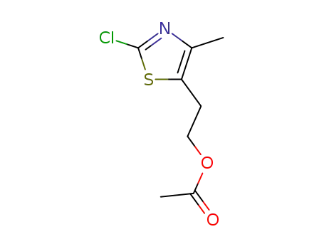 1-acetoxy-2-(2-chloro-4-methyl-thiazol-5-yl)-ethane