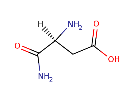 Butanoic acid,3,4-diamino-4-oxo-,(3S)-
