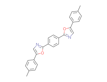 5-(4-methylphenyl)-2-[4-[5-(4-methylphenyl)-1,3-oxazol-2-yl]phenyl]-1,3-oxazole