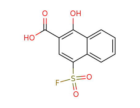 4-Fluorosulfonyl-1-hydroxy-2-naphthoic acid, 99%