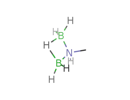 Molecular Structure of 27073-27-4 (μ-methylaminodiborane)