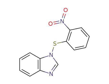 1H-Benzimidazole, 1-[(2-nitrophenyl)thio]-