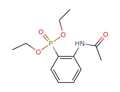 Phosphonic acid, [2-(acetylamino)phenyl]-, diethyl ester
