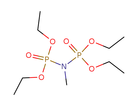 Molecular Structure of 13294-09-2 (Imidodiphosphoric acid, methyl-, tetraethyl ester)