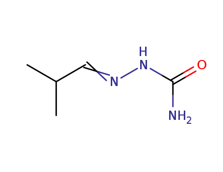 Molecular Structure of 592-64-3 (2-Methylpropanal semicarbazone)