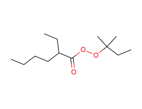 Molecular Structure of 686-31-7 (tert-Amyl peroxy-2-ethylhexanoate)