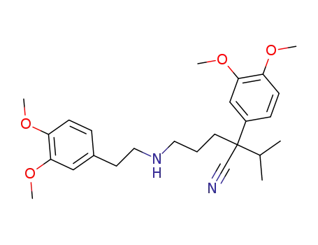 Molecular Structure of 123932-43-4 ((R)-(+)-Norverapamil Hydrochloride)