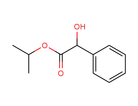 Molecular Structure of 4118-51-8 (2-Hydroxy-2-phenylacetic acid isopropyl ester)