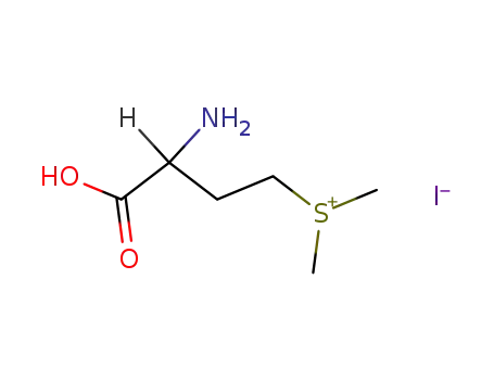 Molecular Structure of 34236-06-1 (L-METHIONINE METHYLSULFONIUM IODIDE, 99% (99% E.E.))