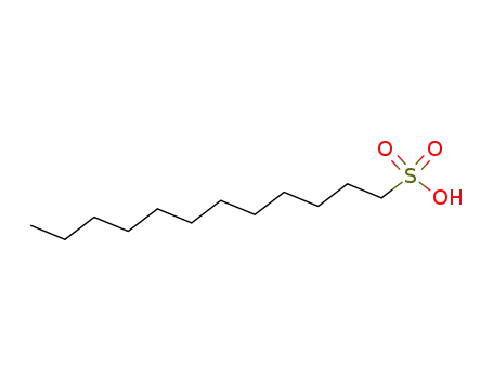 Molecular Structure of 1510-16-3 (dodecane-1-sulphonic acid)