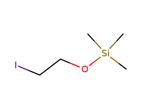 Molecular Structure of 26305-99-7 (Trimethylsilyl 2-iodoethyl ether)