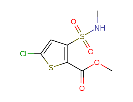 5-chloro-3-(methylamino)sulfamoyl-thiophene-2-carboxylic acid methyl ester