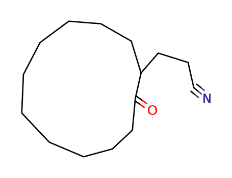 3-(2-OXOCYCLODODECYL)PROPANENITRILE