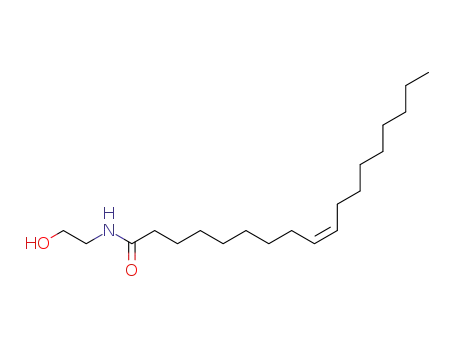 Molecular Structure of 111-58-0 (N-Oleoylethanolamine)