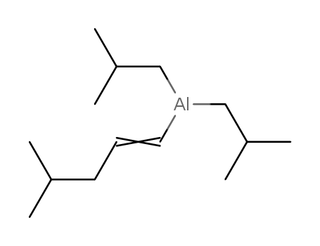 Aluminum,[(1E)-4-methyl-1-pentenyl]bis(2-methylpropyl)-