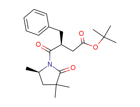 (S)-3-Benzyl-4-oxo-4-((R)-3,3,5-trimethyl-2-oxo-pyrrolidin-1-yl)-butyric acid tert-butyl ester