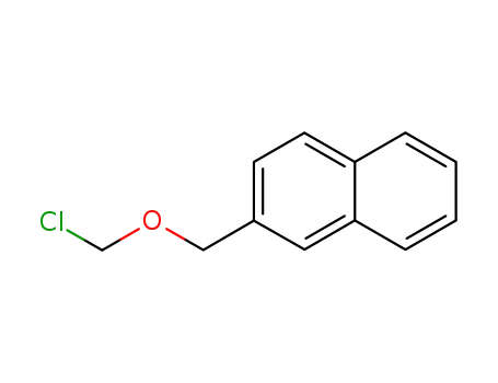 Molecular Structure of 914300-10-0 (2-((chloromethoxy)methyl)naphthalene)