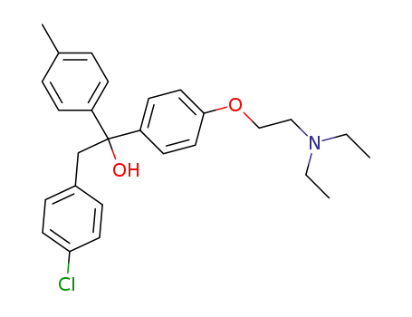 Molecular Structure of 78-41-1 (TRIPARANOL)