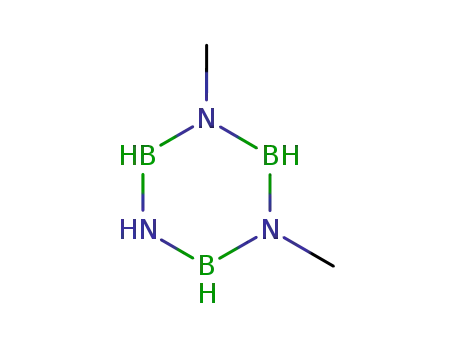 Molecular Structure of 23208-28-8 (1,3-Dimethylborazine)